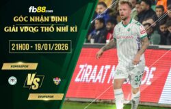 fb88-soi kèo Konyaspor vs Eyupspor