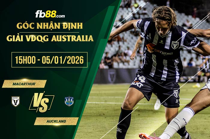 fb88-soi kèo Macarthur vs Auckland