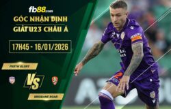 fb88-soi kèo Perth Glory vs Brisbane Roar