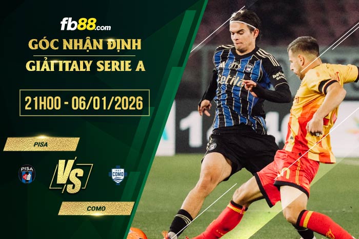 fb88-soi kèo Pisa vs Como