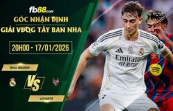 fb88-soi kèo Real Madrid vs Levante