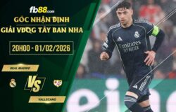 fb88-soi kèo Real Madrid vs Vallecano