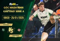 fb88-soi kèo Sassuolo vs Cremonese