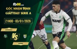 fb88-soi kèo Sassuolo vs Parma