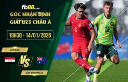 fb88-soi kèo U23 Iraq vs U23 Australia