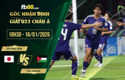 fb88-soi kèo U23 Nhật Bản vs U23 Jordan