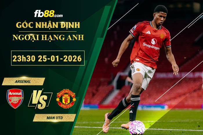 fb88-soi-keo-tran-dau-Arsenal-vs-Man-Utd-25-01-2026