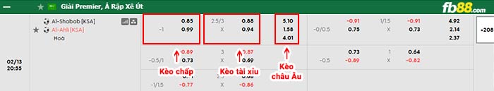 fb88-bảng kèo trận đấu Al-Shabab vs Al-Ahli