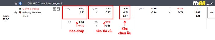 fb88-bảng kèo trận đấu Gamba Osaka vs Pohang Steelers