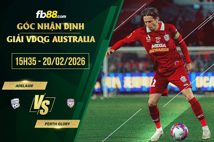 fb88-soi kèo Adelaide vs Perth Glory