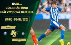 fb88-soi kèo Alaves vs Getafe