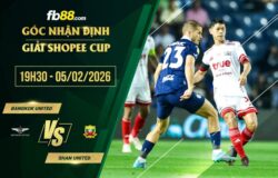 fb88-soi kèo Bangkok United vs Shan United