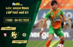 fb88-soi kèo Boluspor vs Alanyaspor