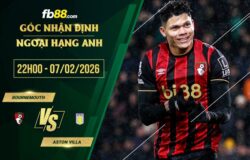 fb88-soi kèo Bournemouth vs Aston Villa