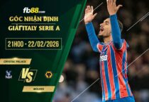 fb88-chi tiết kèo trận đấu Crystal Palace vs Wolves