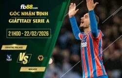 fb88-chi tiết kèo trận đấu Crystal Palace vs Wolves