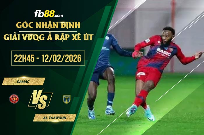 fb88-soi kèo Damac vs Al Taawoun