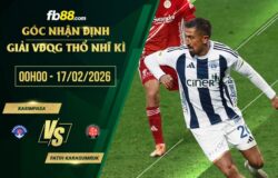 fb88-soi kèo Kasimpasa vs Fatih Karagumruk