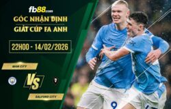 fb88-soi kèo Man City vs Salford City