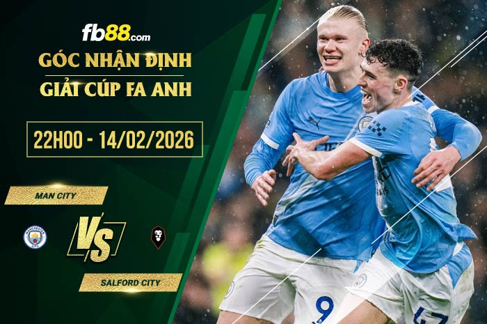 fb88-soi kèo Man City vs Salford City