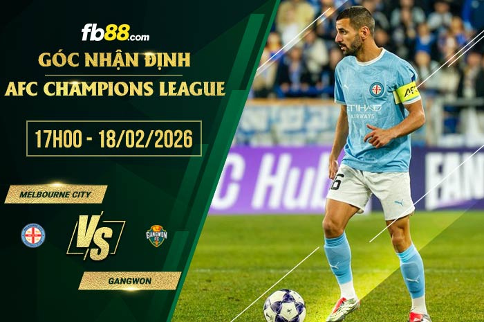 fb88-soi kèo Melbourne City vs Gangwon