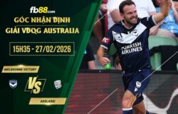 fb88-soi kèo Melbourne Victory vs Adelaide