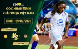 fb88-soi kèo Nam Định vs Hà Tĩnh
