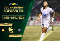 fb88-soi kèo Nam Định vs Johor