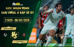 fb88-soi kèo Neom Sports vs Al Riyadh