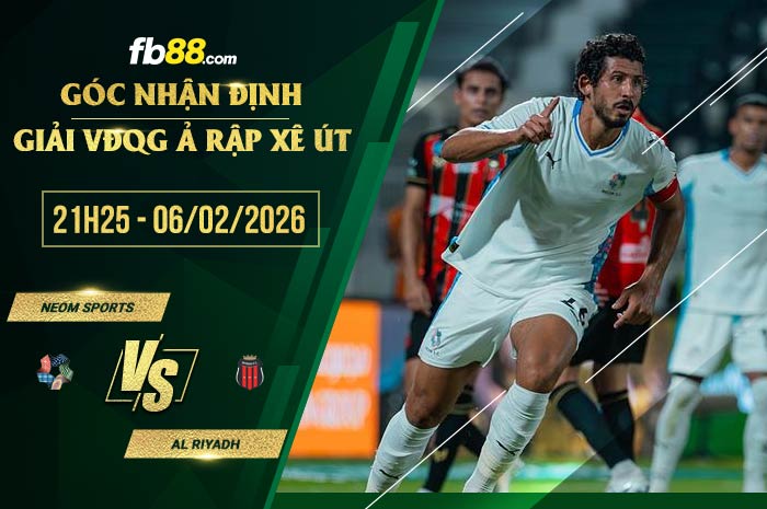 fb88-soi kèo Neom Sports vs Al Riyadh