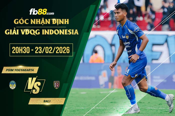 fb88-soi kèo PSIM Yogyakarta vs Bali