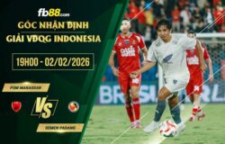 fb88-soi kèo PSM Makassar vs Semen Padang