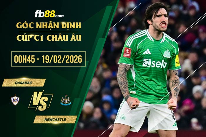 fb88-soi kèo Qarabag vs Newcastle