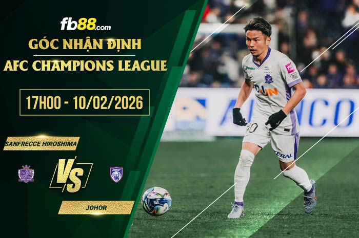 fb88-soi kèo Sanfrecce Hiroshima vs Johor