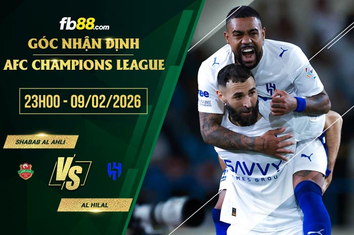 fb88-soi kèo Shabab Al Ahli vs Al Hilal