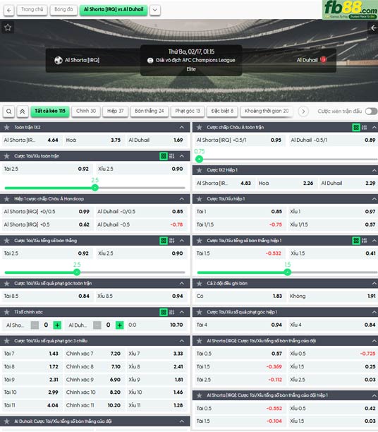 fb88-ty-le-tran-dau-Al-Shorta-vs-Al-Duhail-17-02-2026