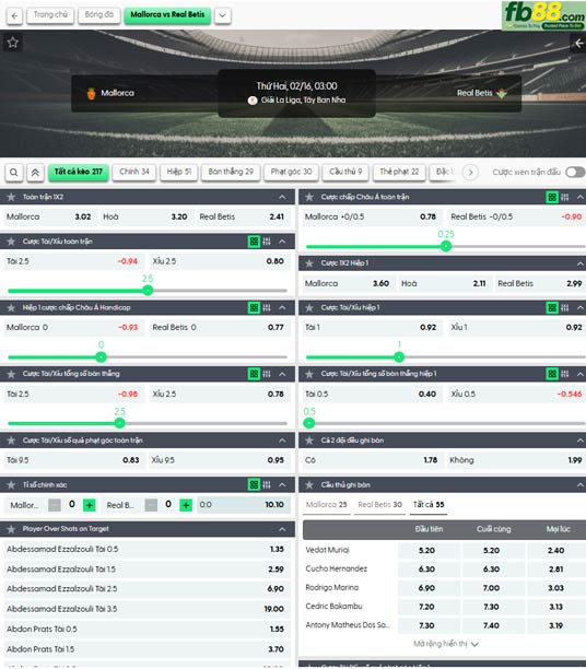 fb88-ty-le-tran-dau-Mallorca-vs-Real-Betis-16-02-2026