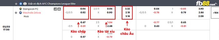fb88-bảng kèo trận đấu Gangwon vs Machida Zelvia