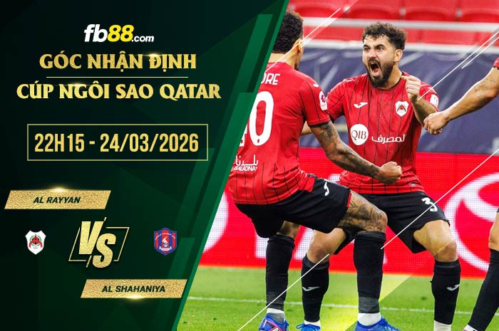 fb88-soi kèo Al Rayyan vs Al Shahaniya