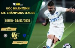 fb88-soi kèo Al Sadd vs Al Hilal