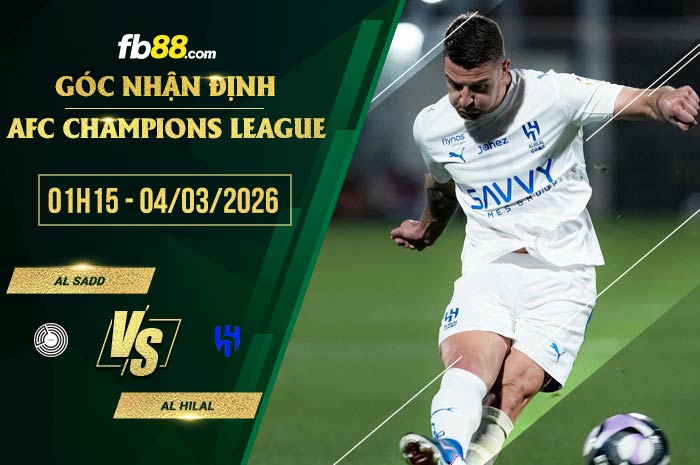 fb88-soi kèo Al Sadd vs Al Hilal