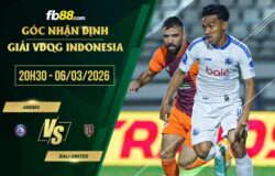 fb88-soi kèo Arema vs Bali United