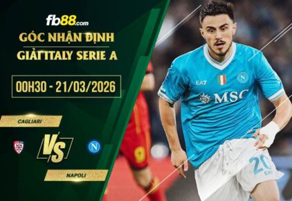 fb88-soi kèo Cagliari vs Napoli