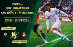 fb88-soi kèo Castellon vs Cultural Leonesa