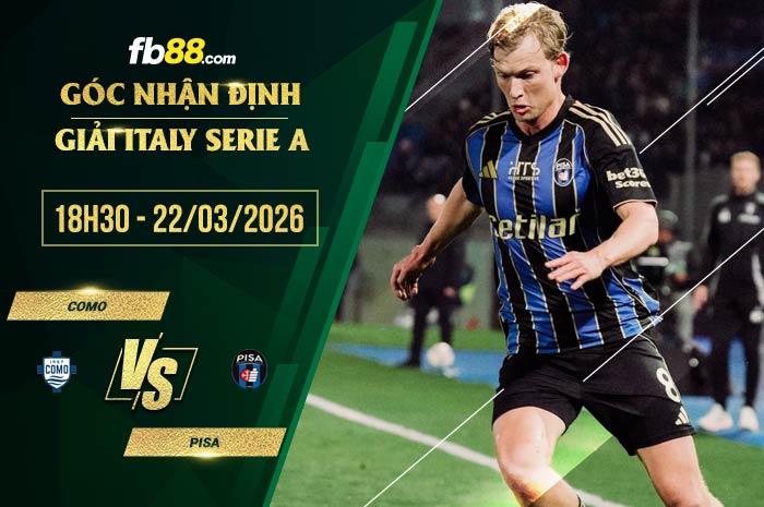 fb88-chi tiết kèo trận đấu Como vs Pisa