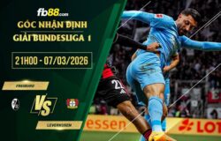 fb88-soi kèo Freiburg vs Leverkusen