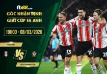 fb88-soi kèo Fulham vs Southampton