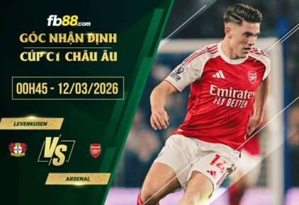 fb88-chi tiết kèo trận đấu Leverkusen vs Arsenal