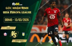 fb88-soi kèo Lille vs Aston Villa