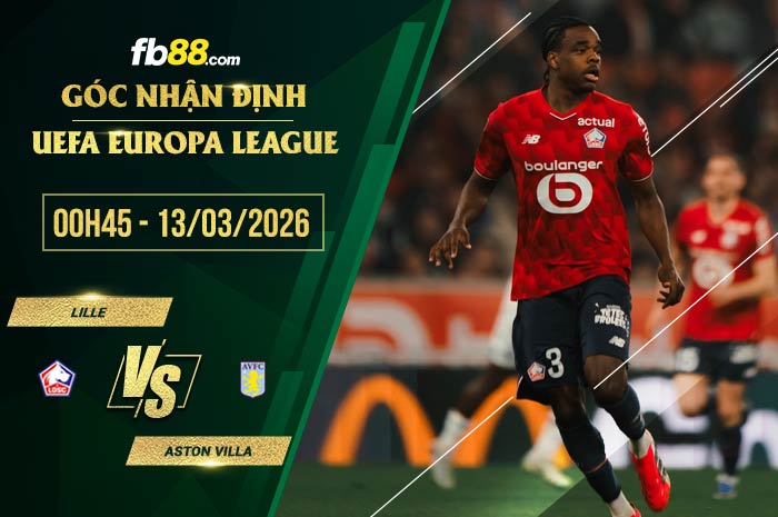 fb88-soi kèo Lille vs Aston Villa